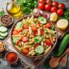 Salade de Pâtes à la Libanaise
